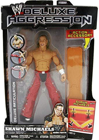 WWE Jakks Pacific Deluxe Aggression 12 Shawn Michaels Action & Toy Figures PWcatalog