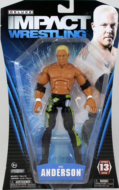 TNA/Impact Wrestling Jakks Pacific Deluxe Impact! 13 Mr. Anderson Action & Toy Figures PWcatalog