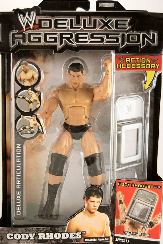 WWE Jakks Pacific Deluxe Aggression 13 Cody Rhodes Action & Toy Figures PWcatalog
