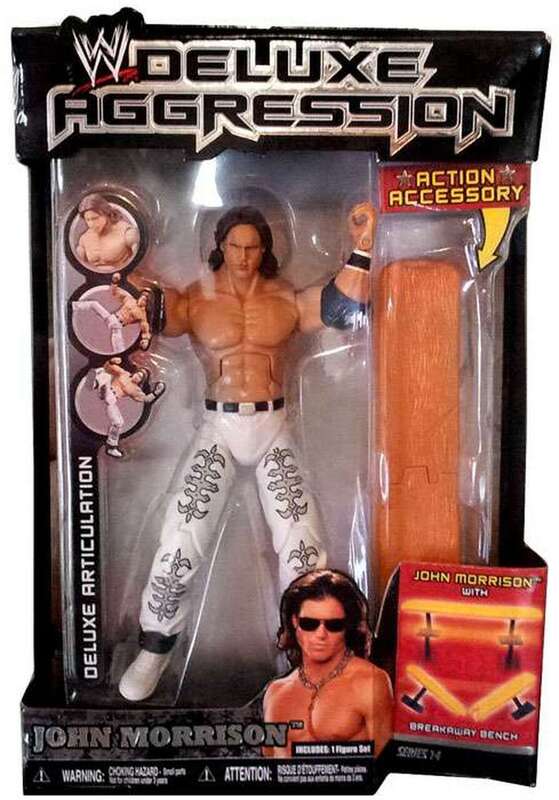 WWE Jakks Pacific Deluxe Aggression 14 John Morrison Action & Toy Figures PWcatalog