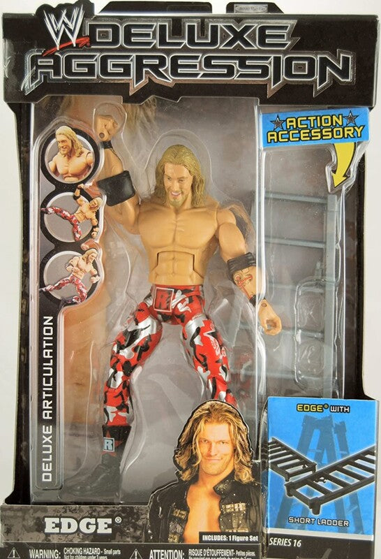 WWE Jakks Pacific Deluxe Aggression 16 Edge Action & Toy Figures PWcatalog