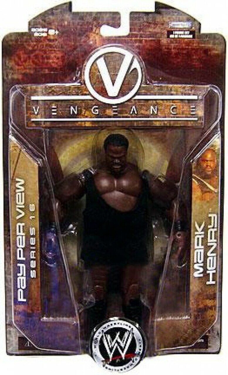 WWE Jakks Pacific Pay Per View 16 Mark Henry Action & Toy Figures PWcatalog