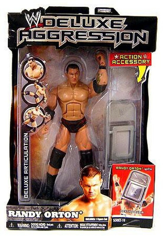 WWE Jakks Pacific Deluxe Aggression 16 Randy Orton Action & Toy Figures PWcatalog