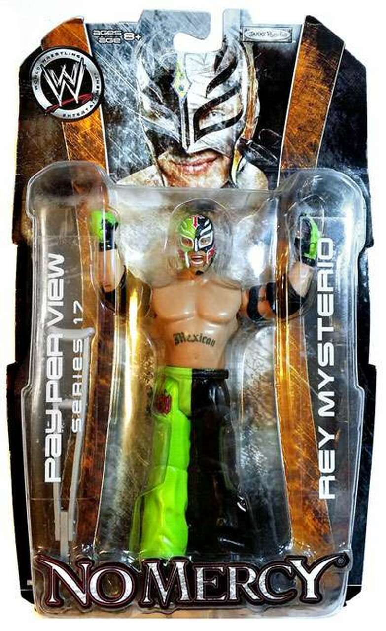 WWE Jakks Pacific Pay Per View 17 Rey Mysterio Action & Toy Figures PWcatalog