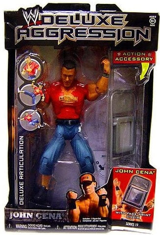 WWE Jakks Pacific Deluxe Aggression 19 John Cena Action & Toy Figures PWcatalog