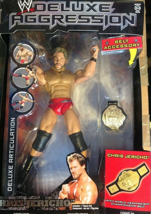 WWE Jakks Pacific Deluxe Aggression 19 Chris Jericho Action & Toy Figures PWcatalog