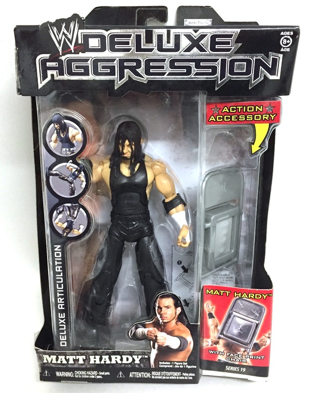 WWE Jakks Pacific Deluxe Aggression 19 Matt Hardy Action & Toy Figures PWcatalog