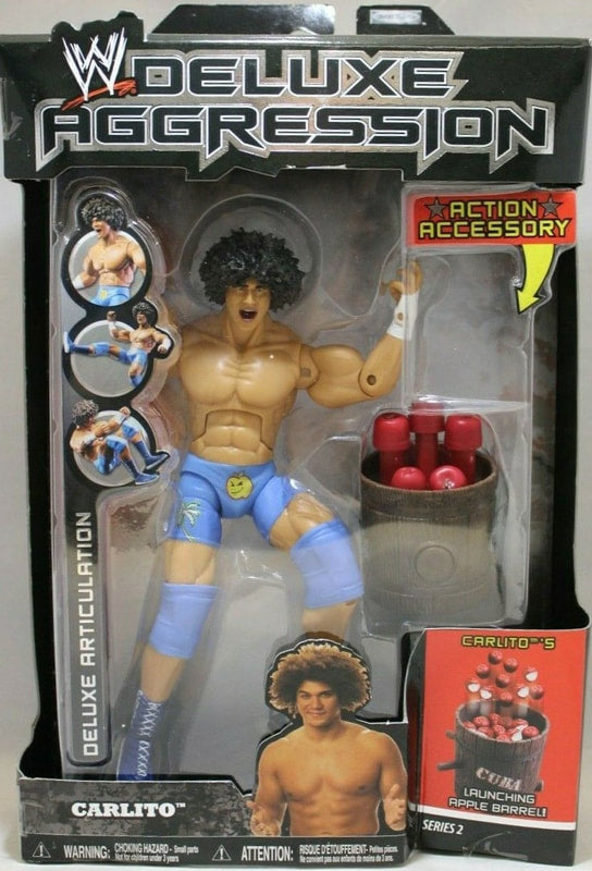 WWE Jakks Pacific Deluxe Aggression 2 Carlito Action & Toy Figures PWcatalog
