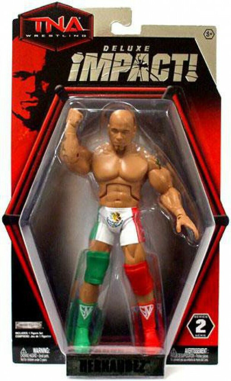 TNA/Impact Wrestling Jakks Pacific Deluxe Impact! 2 Hernandez Action & Toy Figures PWcatalog