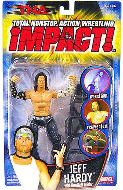 TNA/Impact Wrestling Marvel Toys TNA Wrestling Impact! 2 Jeff Hardy Action & Toy Figures PWcatalog