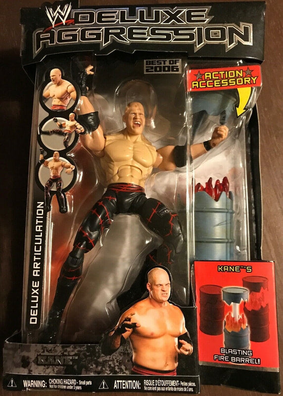 WWE Jakks Pacific Deluxe Aggression 2 Kane Action & Toy Figures PWcatalog
