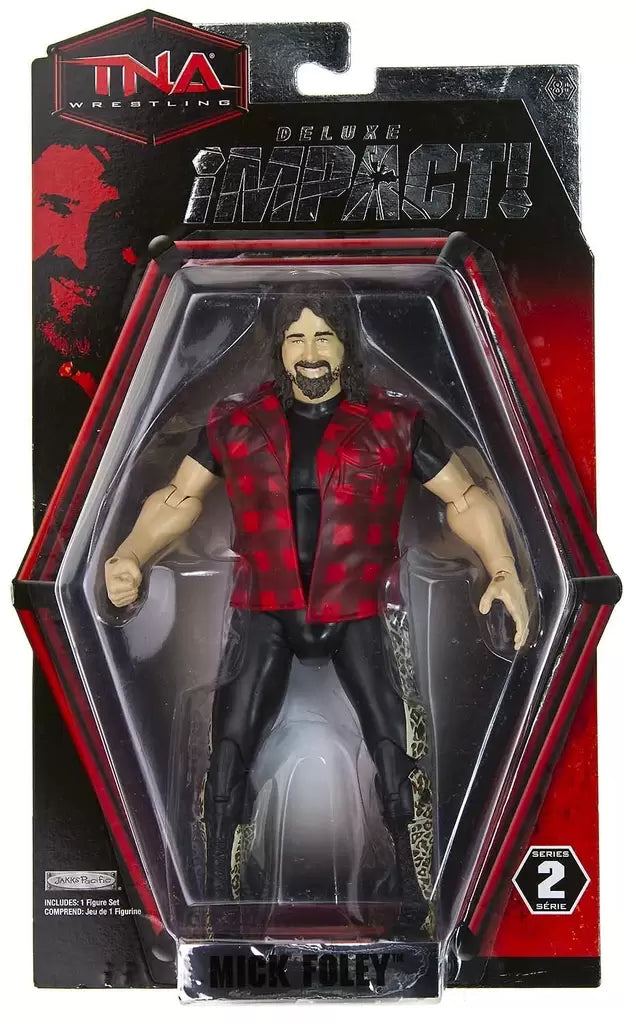 TNA/Impact Wrestling Jakks Pacific Deluxe Impact! 2 Mick Foley Action & Toy Figures PWcatalog