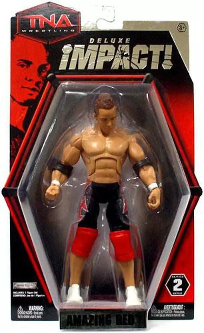 TNA/Impact Wrestling Jakks Pacific Deluxe Impact! 2 Amazing Red Action & Toy Figures PWcatalog