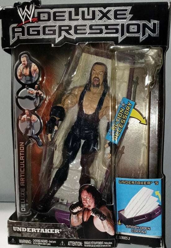 WWE Jakks Pacific Deluxe Aggression 2 Undertaker Action & Toy Figures PWcatalog