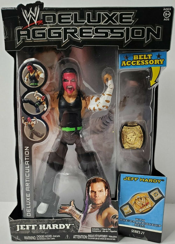 WWE Jakks Pacific Deluxe Aggression 21 Jeff Hardy Action & Toy Figures PWcatalog