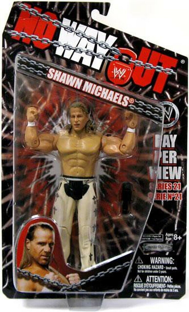 WWE Jakks Pacific Pay Per View 21 Shawn Michaels Action & Toy Figures PWcatalog