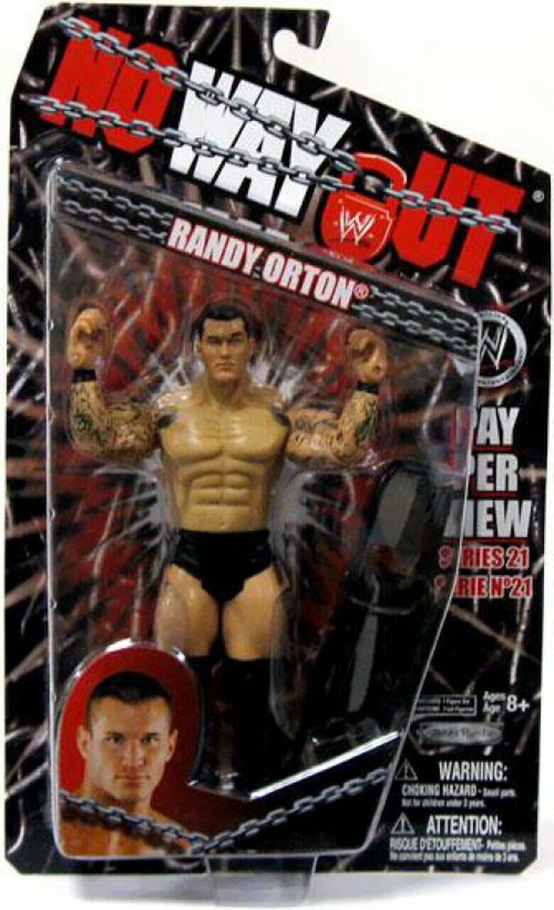 WWE Jakks Pacific Pay Per View 21 Randy Orton Action & Toy Figures PWcatalog