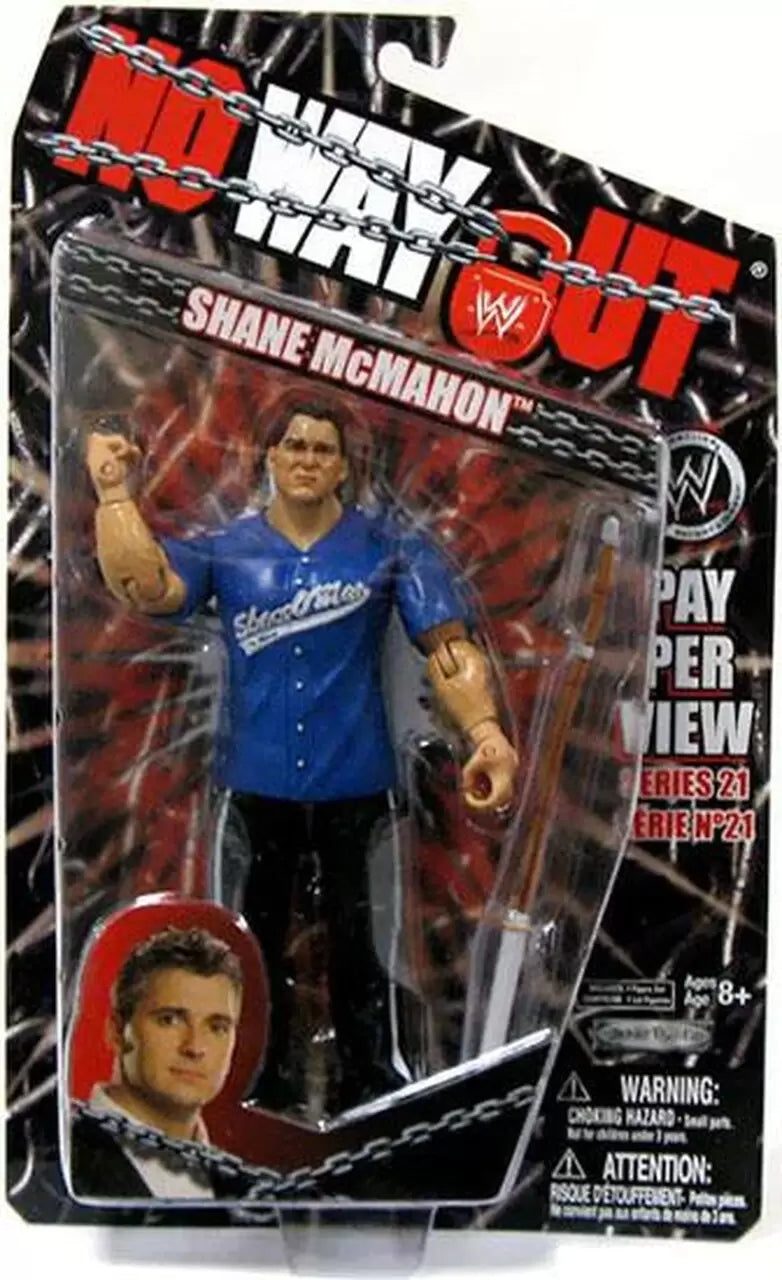 WWE Jakks Pacific Pay Per View 21 Shane McMahon Action & Toy Figures PWcatalog