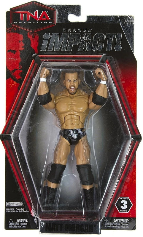 TNA/Impact Wrestling Jakks Pacific Deluxe Impact! 3 Matt Morgan Action & Toy Figures PWcatalog