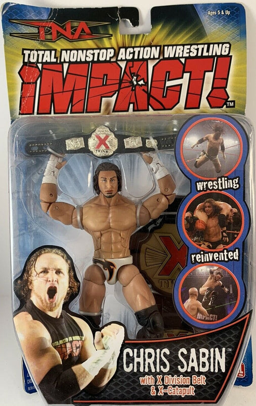 TNA/Impact Wrestling Marvel Toys TNA Wrestling Impact! 3 Chris Sabin Action & Toy Figures PWcatalog