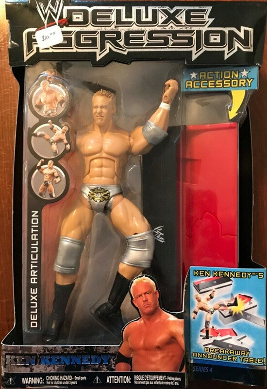WWE Jakks Pacific Deluxe Aggression 4 Ken Kennedy Action & Toy Figures PWcatalog