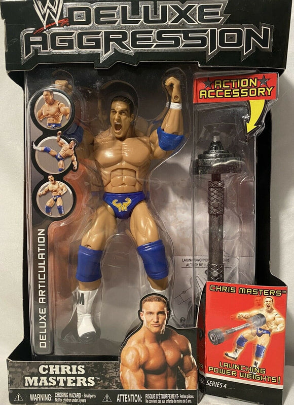 WWE Jakks Pacific Deluxe Aggression 4 Chris Masters Action & Toy Figures PWcatalog