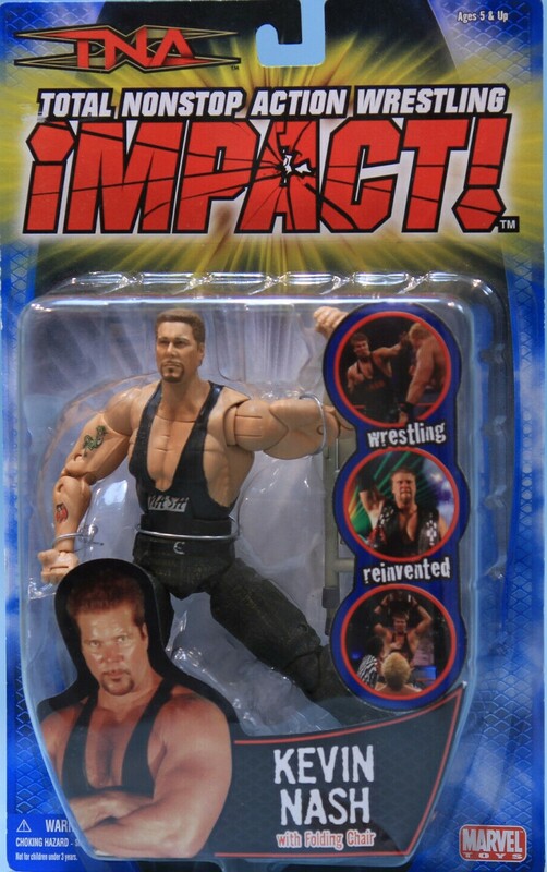 TNA/Impact Wrestling Marvel Toys TNA Wrestling Impact! 4 Kevin Nash Action & Toy Figures PWcatalog