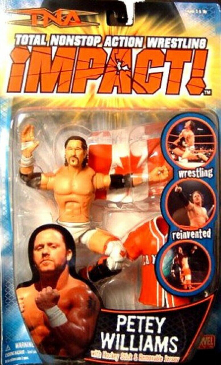 TNA/Impact Wrestling Marvel Toys TNA Wrestling Impact! 4 Petey Williams Action & Toy Figures PWcatalog