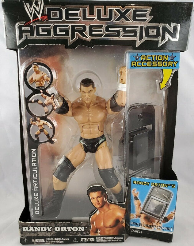 WWE Jakks Pacific Deluxe Aggression 4 Randy Orton Action & Toy Figures PWcatalog