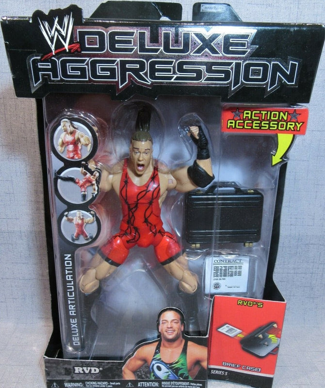 WWE Jakks Pacific Deluxe Aggression 5 RVD Action & Toy Figures PWcatalog