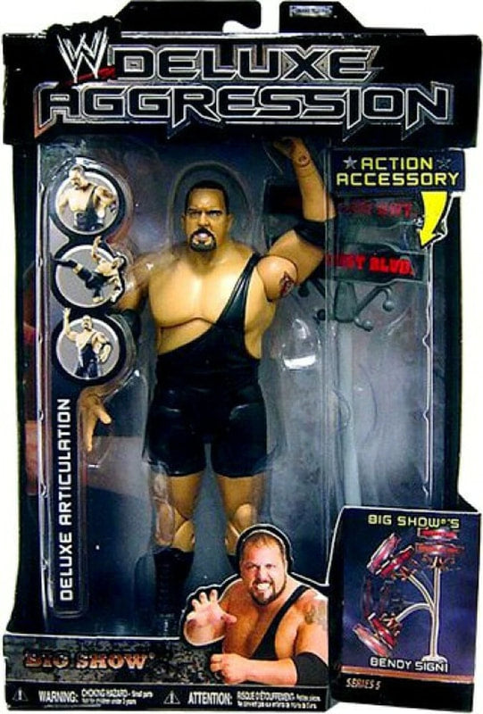 WWE Jakks Pacific Deluxe Aggression 5 Big Show Action & Toy Figures PWcatalog