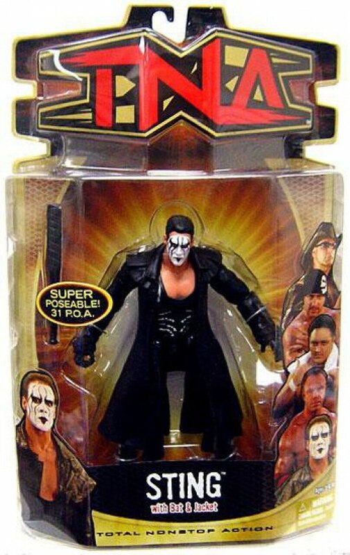 TNA/Impact Wrestling Marvel Toys TNA Wrestling Impact! 5 Sting Action & Toy Figures PWcatalog