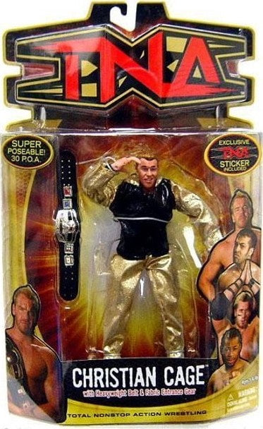 TNA/Impact Wrestling Marvel Toys TNA Wrestling Impact! 6 Christian Cage Action & Toy Figures PWcatalog