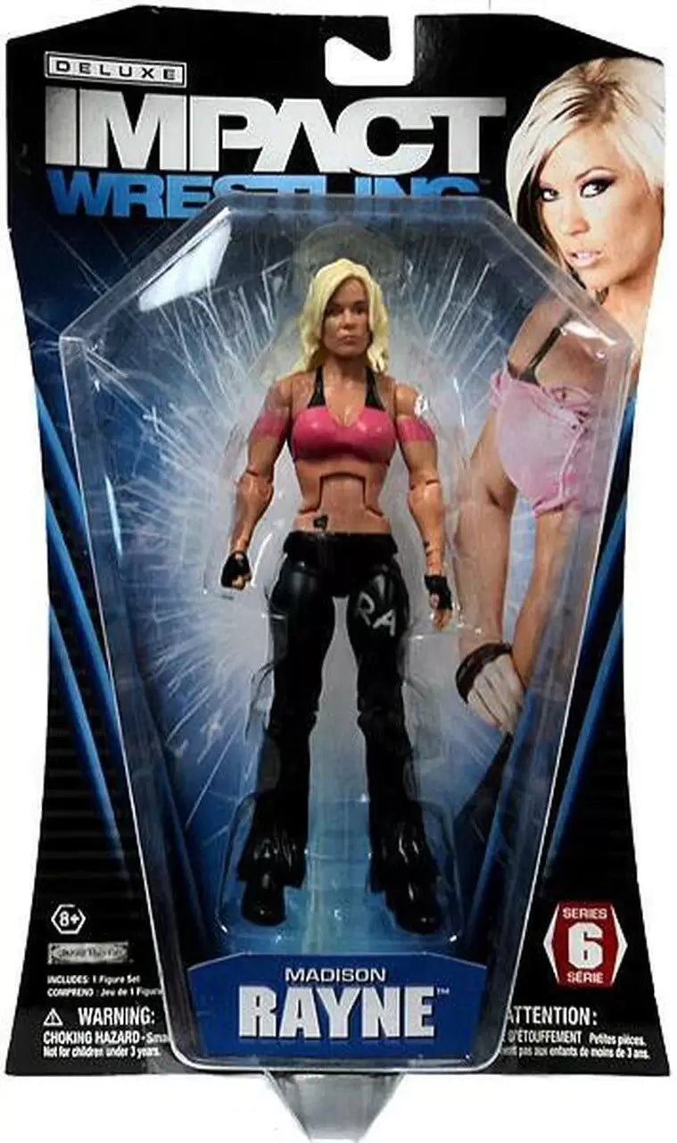 TNA/Impact Wrestling Jakks Pacific Deluxe Impact! 6 Madison Rayne Action & Toy Figures PWcatalog