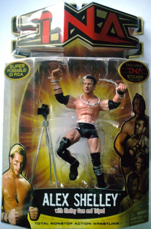 TNA/Impact Wrestling Marvel Toys TNA Wrestling Impact! 6 Alex Shelley Action & Toy Figures PWcatalog