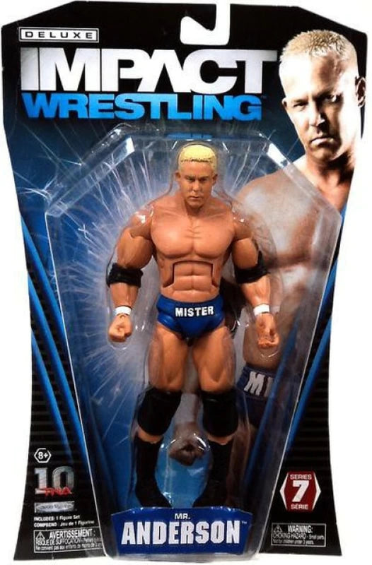 TNA/Impact Wrestling Jakks Pacific Deluxe Impact! 7 Mr. Anderson Action & Toy Figures PWcatalog