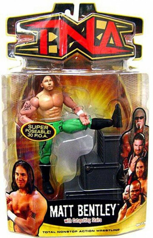 TNA/Impact Wrestling Marvel Toys TNA Wrestling Impact! 7 Matt Bentley Action & Toy Figures PWcatalog