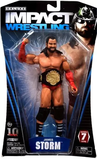 TNA/Impact Wrestling Jakks Pacific Deluxe Impact! 7 James Storm Action & Toy Figures PWcatalog