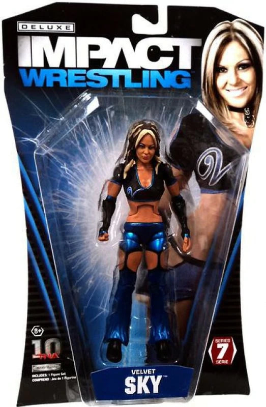 TNA/Impact Wrestling Jakks Pacific Deluxe Impact! 7 Velvet Sky Action & Toy Figures PWcatalog