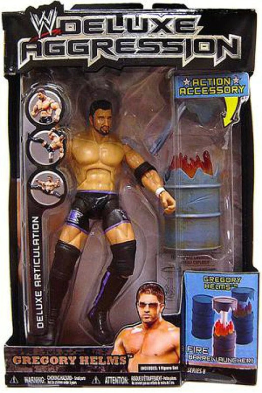 WWE Jakks Pacific Deluxe Aggression 8 Gregory Helms Action & Toy Figures PWcatalog