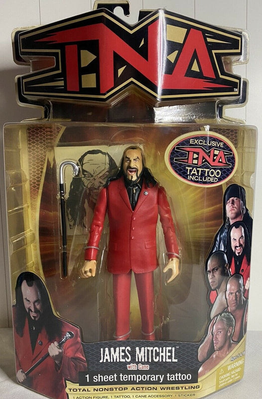 TNA/Impact Wrestling Marvel Toys TNA Wrestling Impact! 8 James Mitchell Action & Toy Figures PWcatalog
