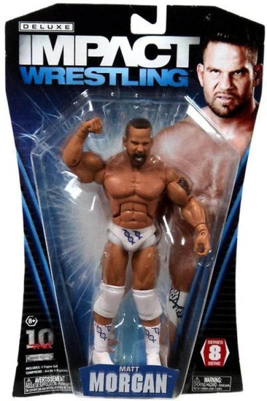 TNA/Impact Wrestling Jakks Pacific Deluxe Impact! 8 Matt Morgan Action & Toy Figures PWcatalog