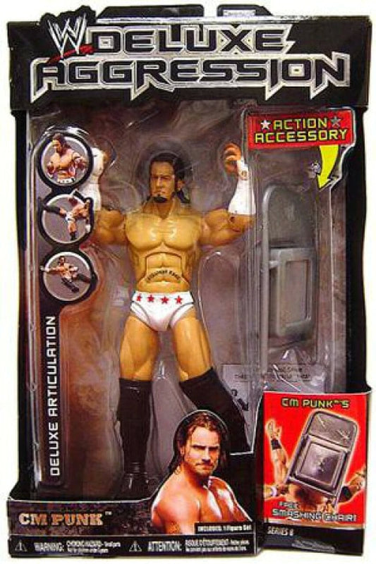 WWE Jakks Pacific Deluxe Aggression 8 CM Punk Action & Toy Figures PWcatalog