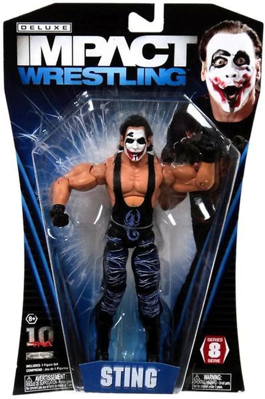 TNA/Impact Wrestling Jakks Pacific Deluxe Impact! 8 Sting Action & Toy Figures PWcatalog