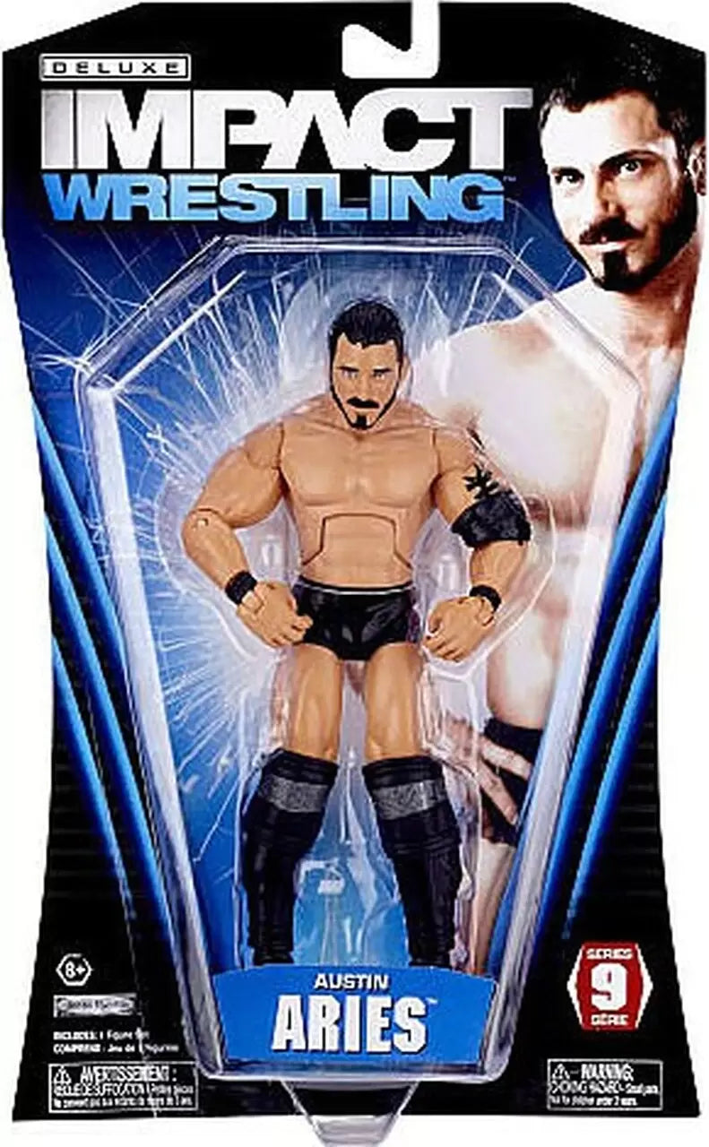 TNA/Impact Wrestling Jakks Pacific Deluxe Impact! 9 Austin Aries Action & Toy Figures PWcatalog