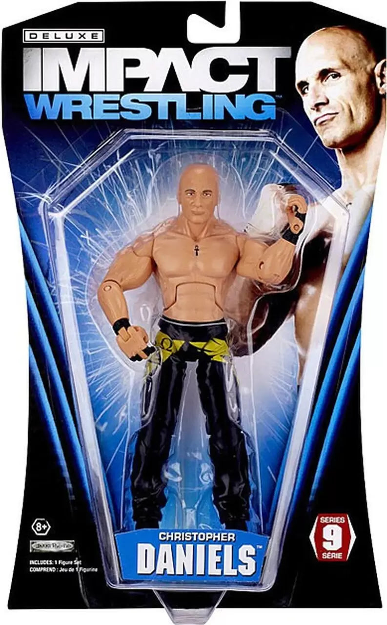 TNA/Impact Wrestling Jakks Pacific Deluxe Impact! 9 Christopher Daniels Action & Toy Figures PWcatalog