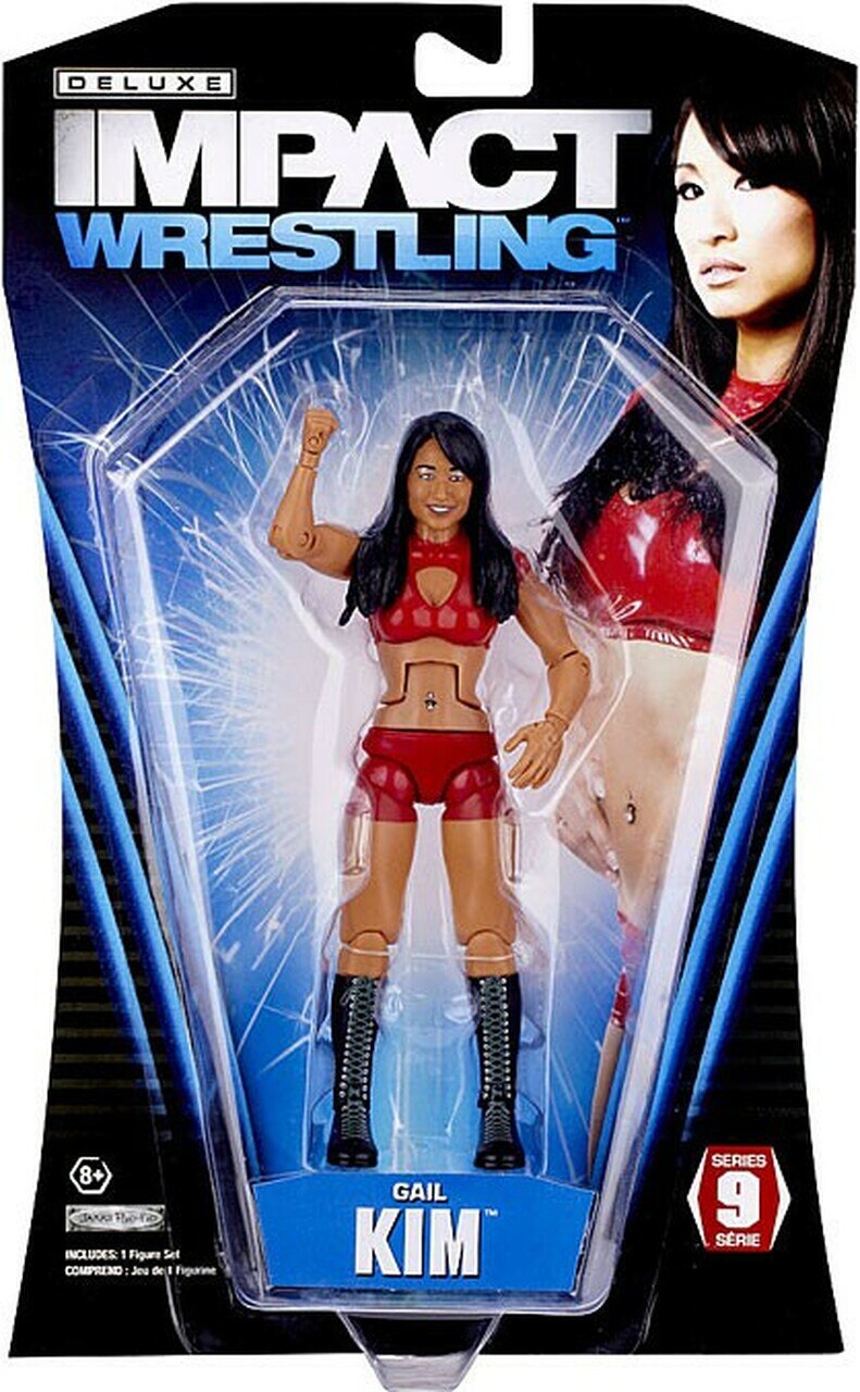 TNA/Impact Wrestling Jakks Pacific Deluxe Impact! 9 Gail Kim Action & Toy Figures PWcatalog
