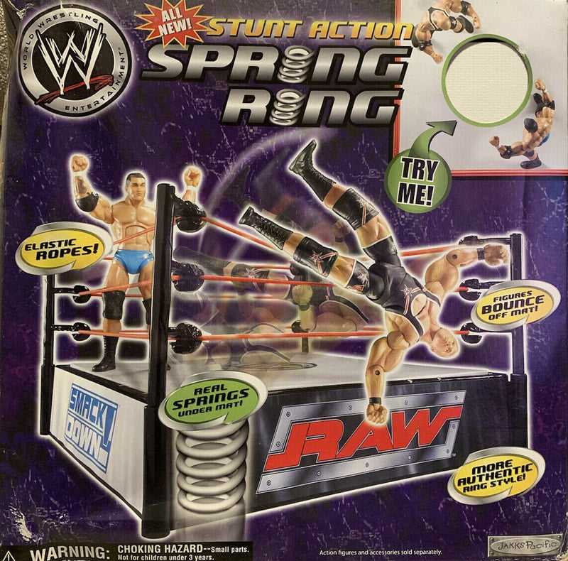 WWE Jakks Pacific Stunt Action Spring Ring – PW Catalog