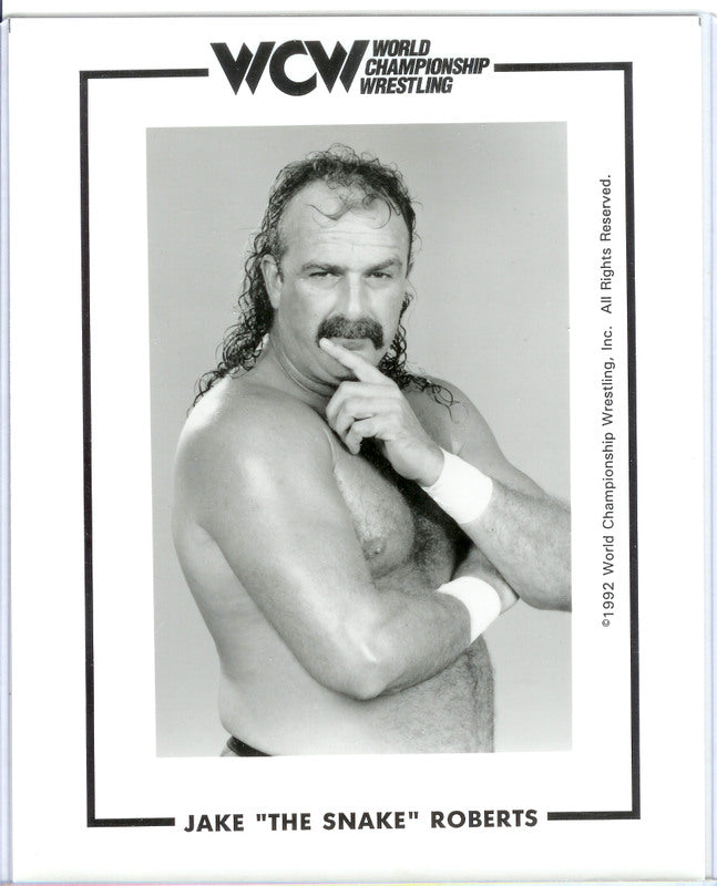 WCW Jake The Snake Roberts PW Catalog