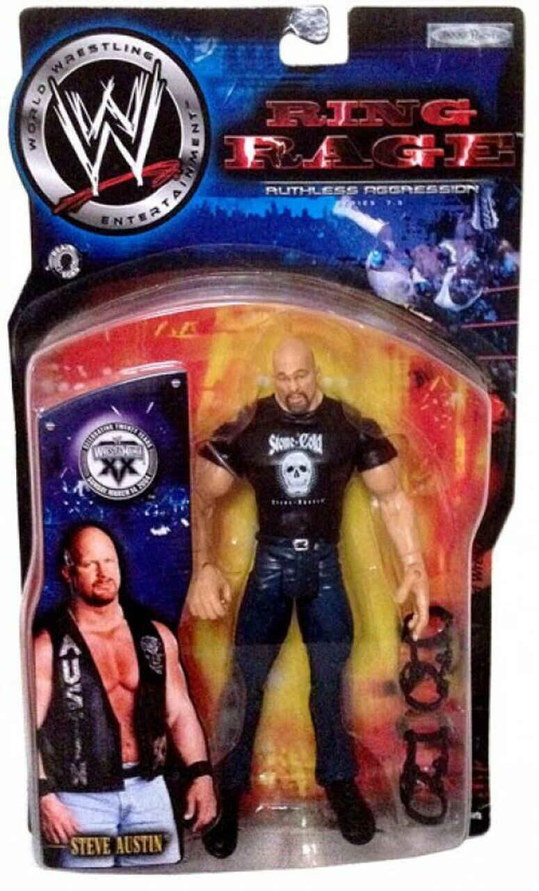 WWE Jakks Pacific Ruthless Aggression 7.5 Steve Austin Action & Toy Figures PWcatalog